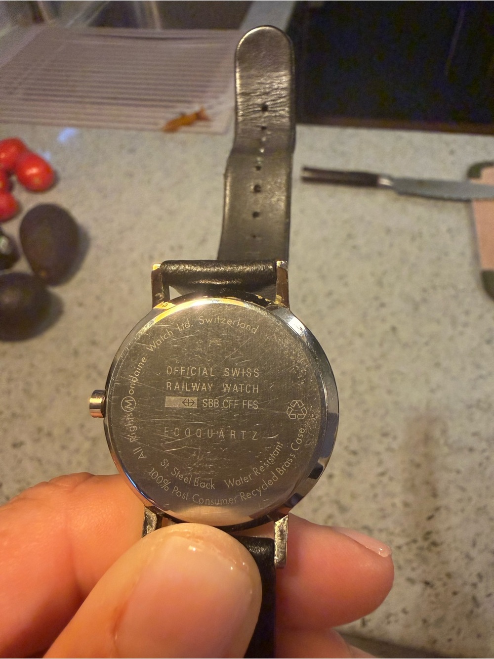 Mondaine Swiss Railway Watch with Red Seconds - Picture 3 of 12